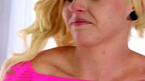 Teen In Lingerie Gives Handjob And Blowjob To Cock At Gloryhole For Facial Cumshot