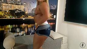 Rebecca Santos brings the whole family for hardcore anal fun.