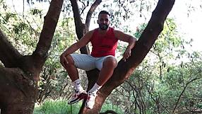 Rebecca Santos brings the whole family for hardcore anal fun.