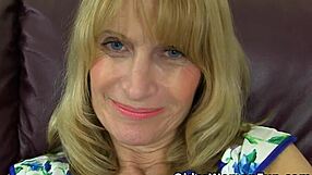 Starsza kobieta rozbiera się na zabawną zabawę w części 614