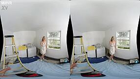 Hey, check Riley Reyes in a wild Milfvr tit-for-tat scene!