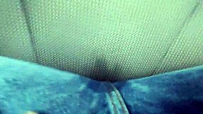 Detailed scene of peeing inside the car