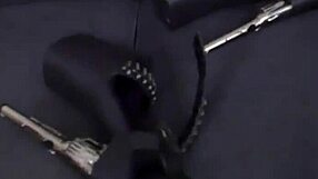 Stepsister Mandy Muse Blows Stepbrother During Laundry Day Cleanup