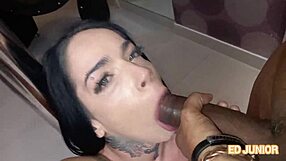 I Watched Ed Junior With the Fitness Stripper in Red