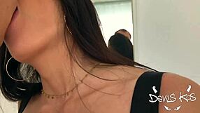 i passionately fuck clea gaultier at home in pov with big tits