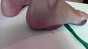 czech girl teases with wild cock play