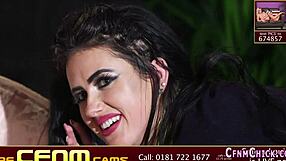 i humiliated the clothed brit with a facial cumshot