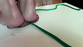 czech girl teases with wild cock play