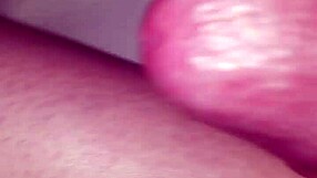 Wife poses with substance on legs