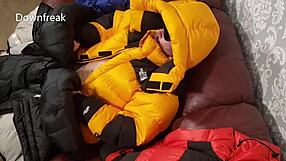 North Face Baltoro Leather Sofa Fun With Four Down Jackets