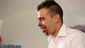 Bisexual Guy Takes Hard Ass Fucking In Orgy