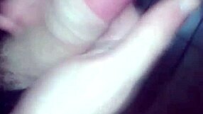 Guy intensely strokes himself in the bathroom