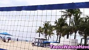 Amateur Teen Receives Emotional Pov Facial At Outdoor Party Blowjob Session