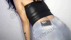 Deveraux shakes her petite latina ass while dancing as a horny amateur prostitute