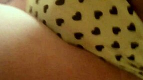 Soaked panties dripping in clothing store dressing room 4K