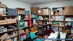 Hot Teen Shoplifter Bends Over for Hardcore Fucking!