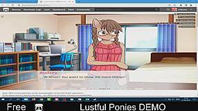 hey, wanna try this lustful ponies demo with me?