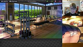 Chatting with a catgirl in the park from huniepop uncensored