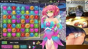 Chatting with a catgirl in the park from huniepop uncensored