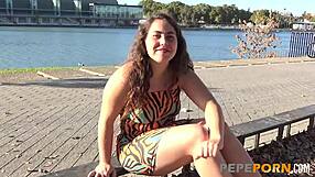 Anabel Luna finally gets her double cock dream fulfilled as a lovely teen 18+