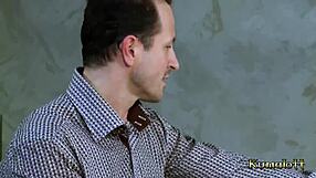 Tell me, is this slutty ink blonde ready for a casting fuck?