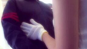 Anime characters experience intense overheating in a heated battle