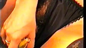 Housewife Alicia Masturbates With Banana In Kitchen