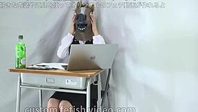 i'm the office worker wearing a mask