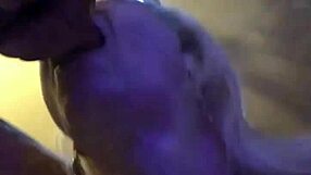 Blonde's Passionate Squirting in Pink Stockings