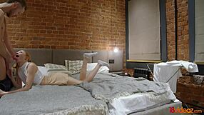 Hungry Teen Fox Bent Over for Close-Up Pussy Licking and Hardcore Riding!