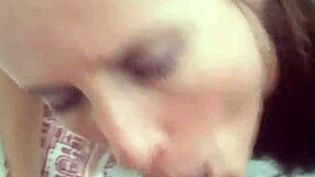 Sofie Marie's POV blowjob on big black cock