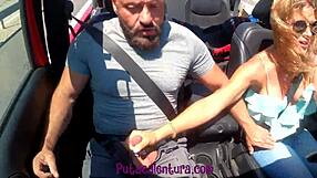 German Whore Blows Me Outdoors In Jeep