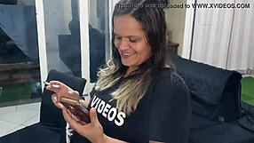 Paty Bumbum Soaks Camera Before Halloween Bash!