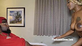 Texas Stripper Swallows King Gutta's Monster BBC in Ghetto Reality Scene