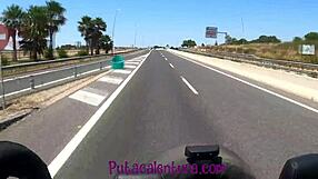 German Whore Blows Me Outdoors In Jeep