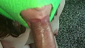 Close-Up Blowjob Leads To Big Cumshot