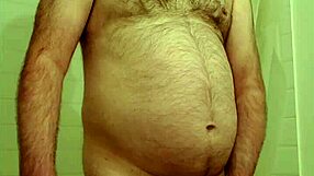 Nude Martin Lavallée masturbates in public flashing scene