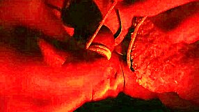 Slave tied up in bondage surrender