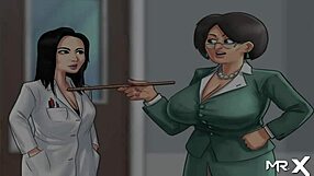 Ahoj, fanoušci SummertimeSaga, epizoda 27 má šíleně hluboké hrdlo s touhle sexy kočkou!