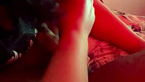 mixed step sister swallows every drop of big black cock