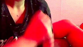 mixed step sister swallows every drop of big black cock