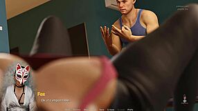 busty milf gets corrupted in the game