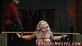 i-i'm so turned on by this big-breasted bombshell cristi ann in bondage