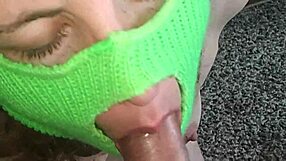 Close-Up Blowjob Leads To Big Cumshot
