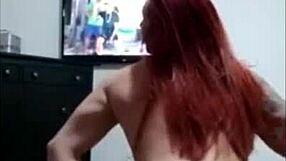 Brazilian porn latina hottie shakes her ass