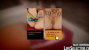 Sophie Moone Toys Herself Hard In POV