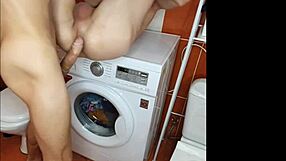 Bart Buer showers with twink in hardcore gay homemade scene