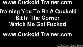 hey, watch me cum on that huge cock