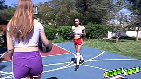 these gals are showing off their blowjob skills while sucking big cocks