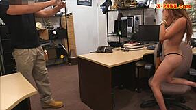 busty bitch nailed by pervert pawn dude